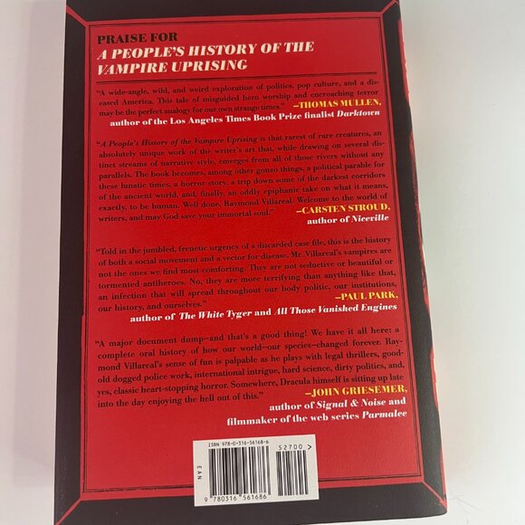 A People's History of the Vampire Uprising: A Novel - by Raymond A. Villareal - Picture 2 of 6